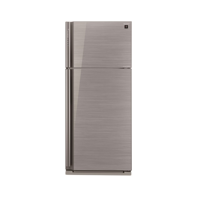 Sharp SJXP700GSL Top Mount Freestanding Fridge Freezer - Silver