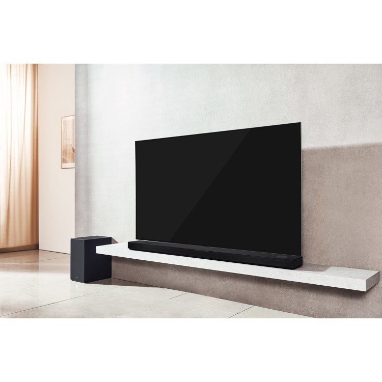 LG SK10Y 5.1.2 550W Meridian Technology Dolby Atmos Soundbar with Wireless Subwoofer