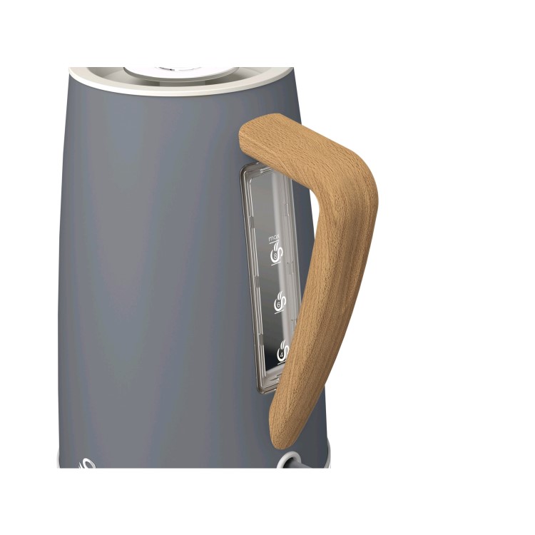 GRADE A1 - Swan SK14610GRYN Nordic 1.7L Kettle - Grey