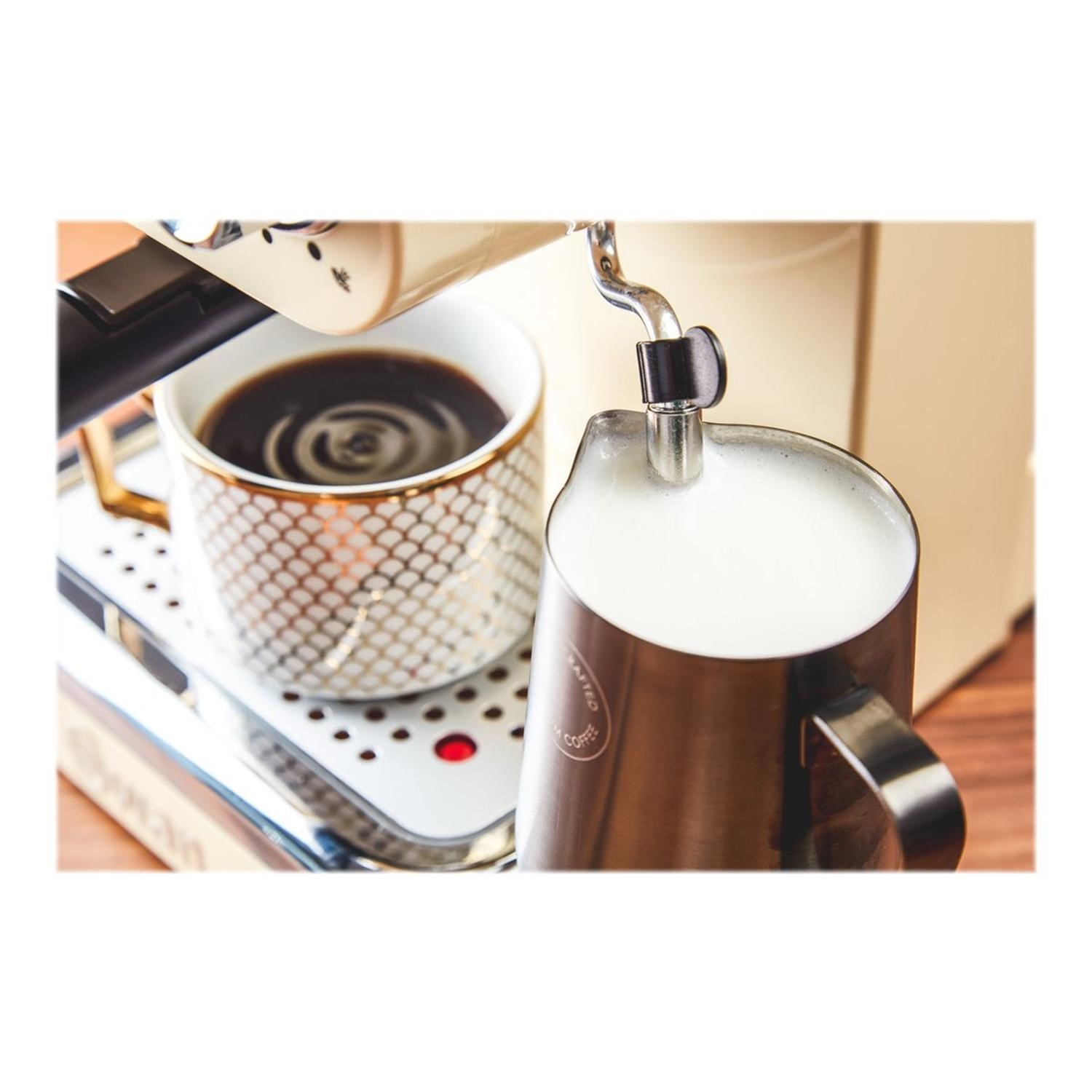 Swan SK22110CN Retro Espresso Coffee Machine Cream Appliances Direct