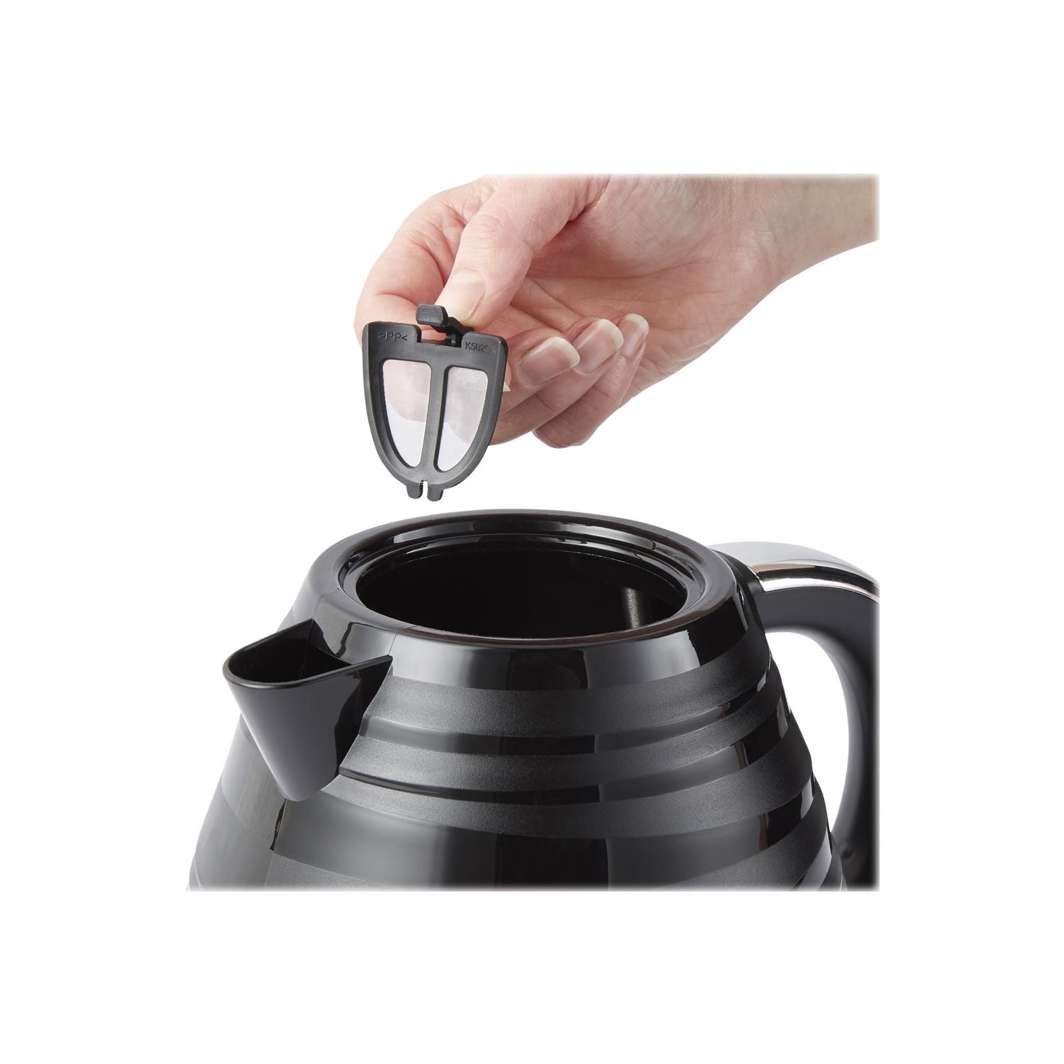 Swan SK31050BN 1.7L Symphony Kettle Black Appliances Direct