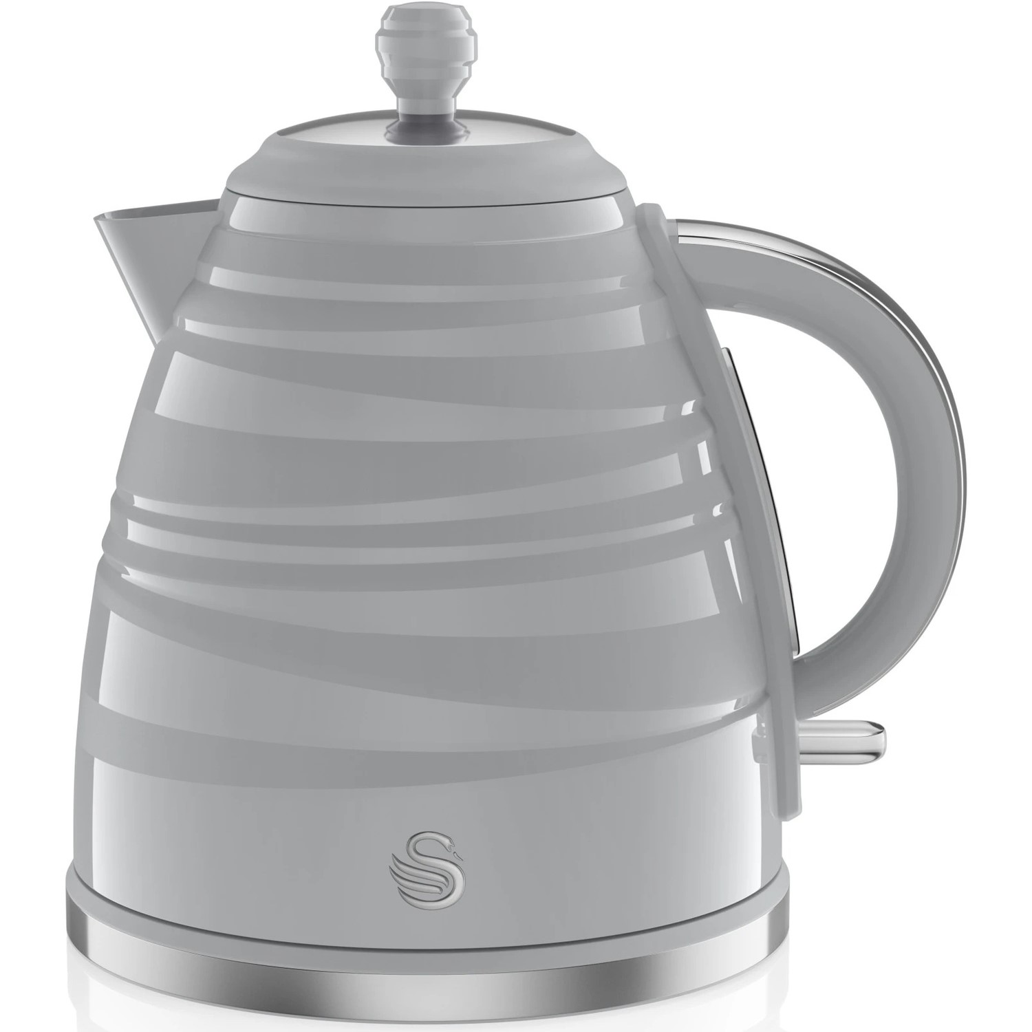 Swan SK31050GRN 1.7L Symphony Kettle Grey Appliances Direct