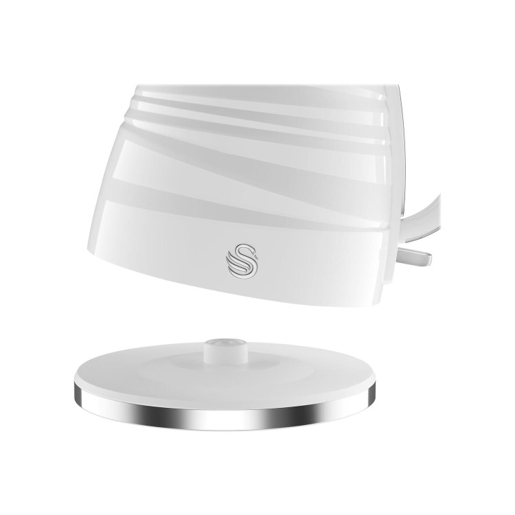 GRADE A1 - Swan SK31050WN 1.7L Symphony Kettle - White