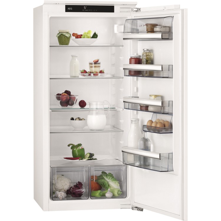 GRADE A1 - AEG SKB8121VAF 122x56cm In-column Cabinet Larder Fridge - Door-on-door
