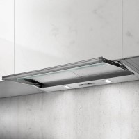 Refurbished Elica SKLOCK-LED-90 86cm Telescopic Canopy Cooker Hood Grey
