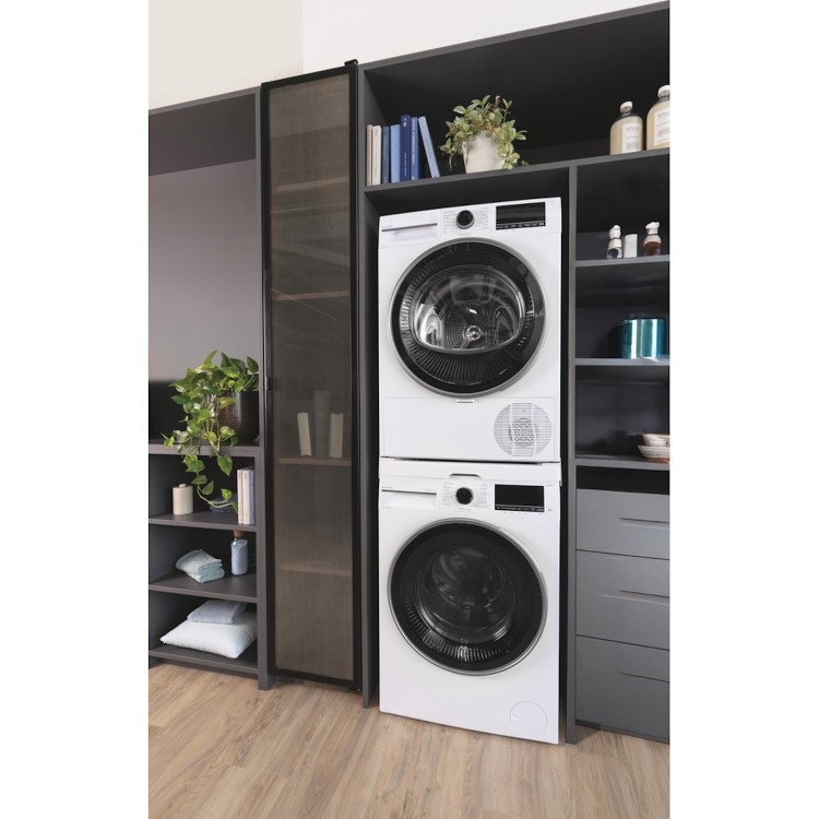 Beko Professional Stacking Kit with Pull Out Shelf - White