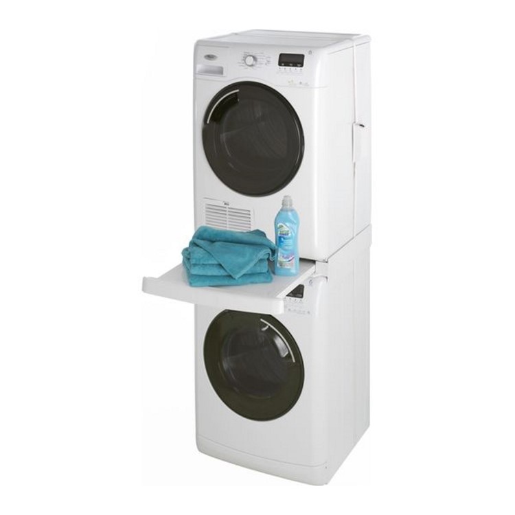 Beko Professional Stacking Kit with Pull Out Shelf - White