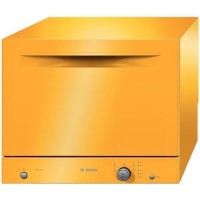 Bosch SKS50E11EU Classixx Table Top Freestanding Dishwasher in Yellow