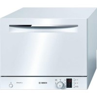 bosch Serie 4 SKS62E22EU 6 Place Freestanding Compact Table Top Dishwasher - White