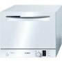 bosch Serie 4 SKS62E22EU 6 Place Freestanding Compact Table Top Dishwasher - White