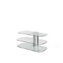 Off The Wall Skyline TV Stand for up to 55" TVs - Silver