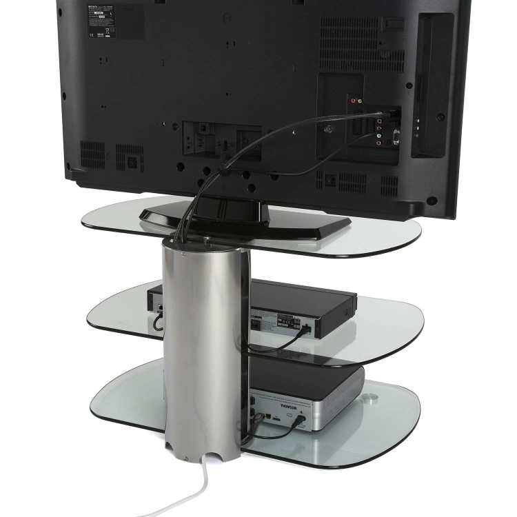 Off The Wall SKY 750 SIL Skyline Silver TV Stand - Up To 55 inch 