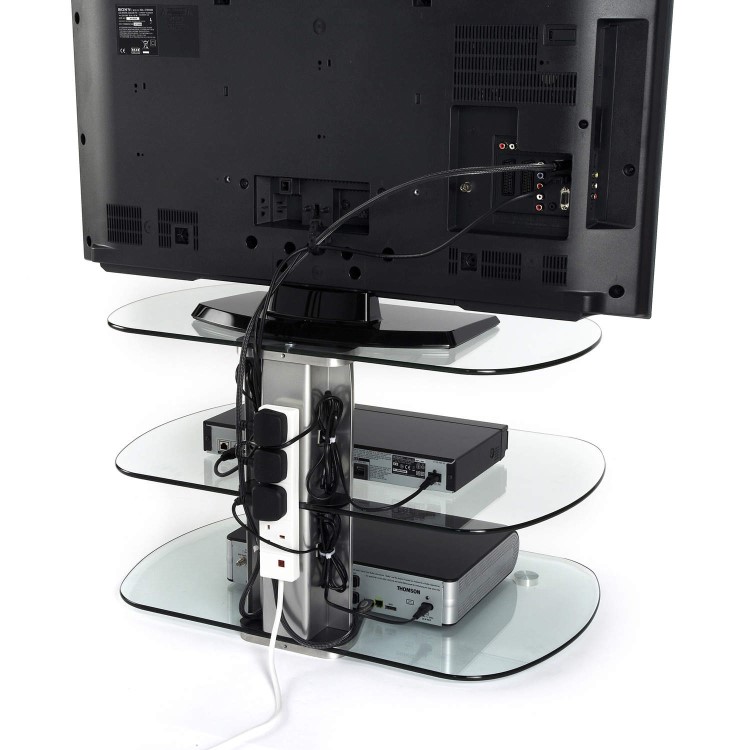 Off The Wall SKY 750 SIL Skyline Silver TV Stand - Up To 55 inch 