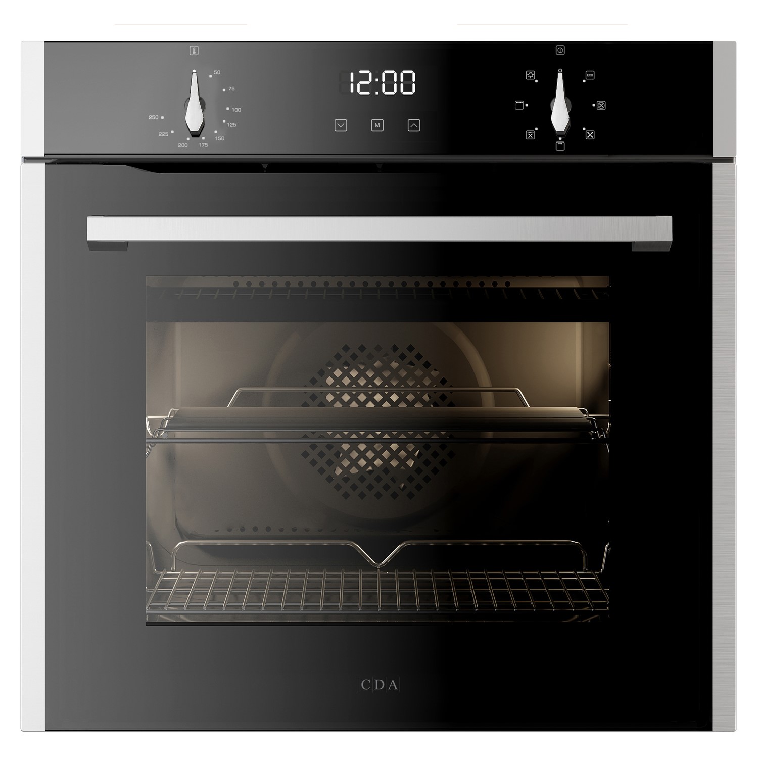 CDA 77L Multifunction Electric Single Oven with Digital Timer - Stainless Steel