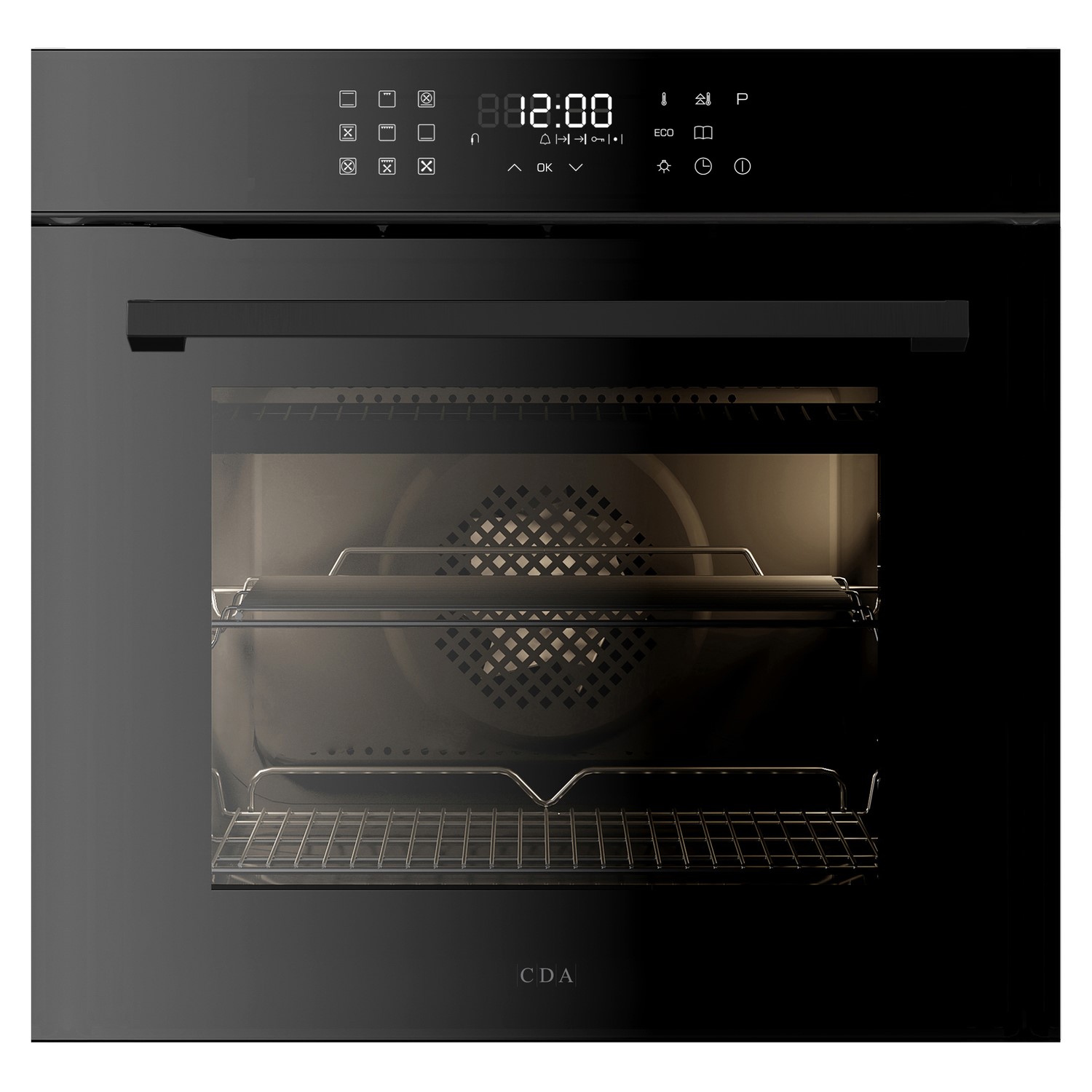 CDA SL550BL Single Oven - Black