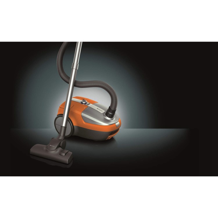 Hotpoint SLB18AA0 Bagged Pet Cylinder Vacuum Cleaner Orange