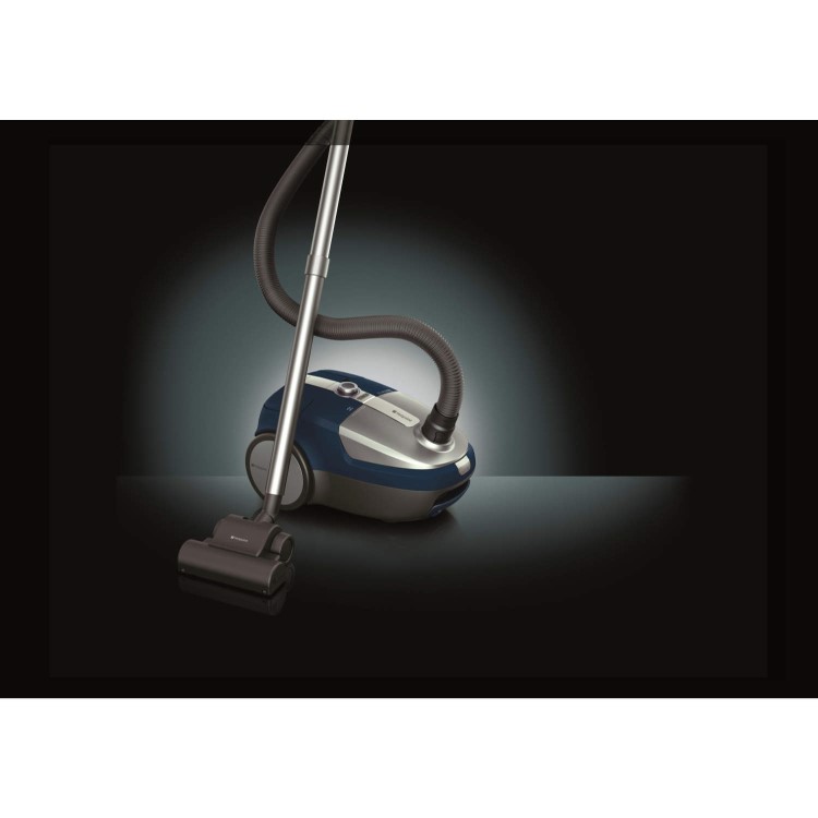 Hotpoint SLB20AA0 Bagged Pet Cylinder Vacuum Cleaner Blue