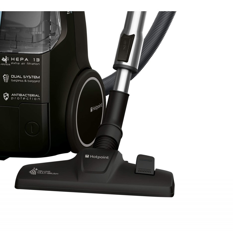 Hotpoint SLD10BAB Anti Allergy Bagless Vacuum Cleaner Black And Blue