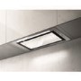Elica SLEEK-60-WH Sleek Stainless Steel And White Glass Canopy Cooker Hood For A 60cm Cupboard