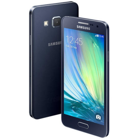 Grade A Samsung Galaxy A3 Black 2015 4.5" 16GB 4G Unlocked & SIM Free