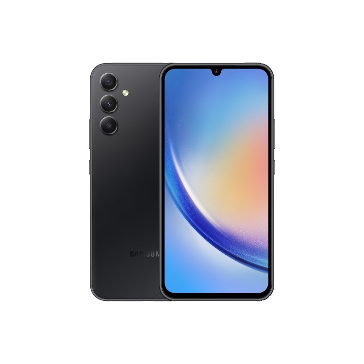 Samsung Galaxy A34 Awesome Black 6.6" 128GB 5G Unlocked & SIM Free Smartphone