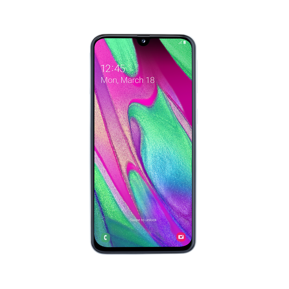 galaxy a40 white