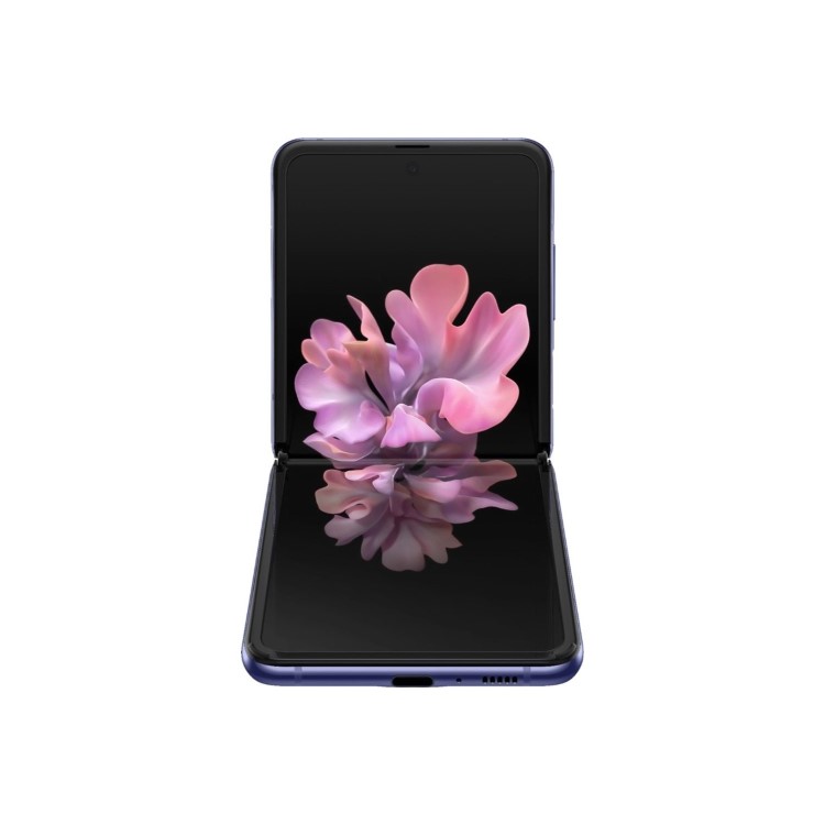 Grade A2 Samsung Galaxy Z Flip Mirror Purple 6.7" 256GB 4G Unlocked & SIM Free