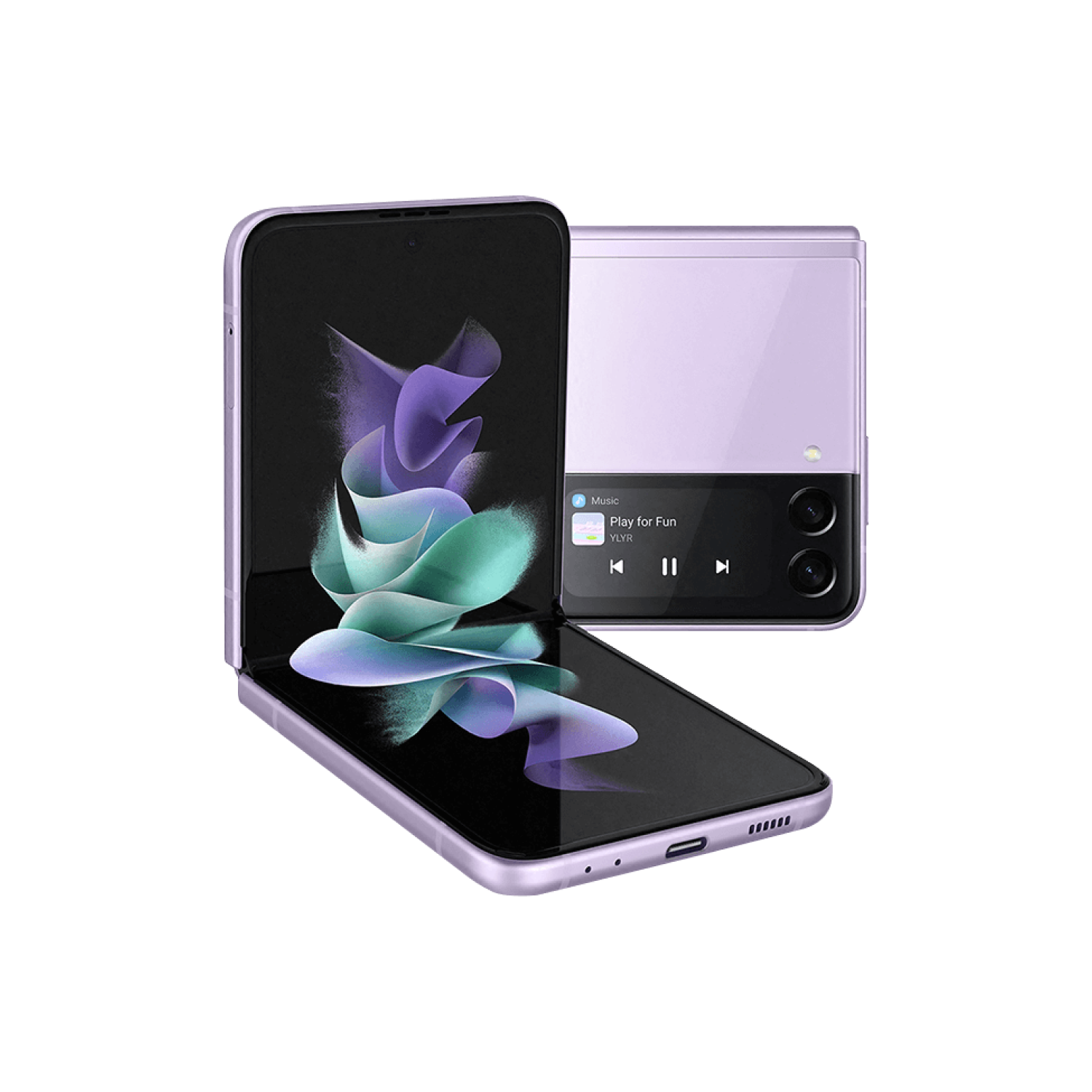 Samsung Galaxy Z Flip3 5G Lavender 6.7 256GB 5G Unlocked & SIM Free Smartphone