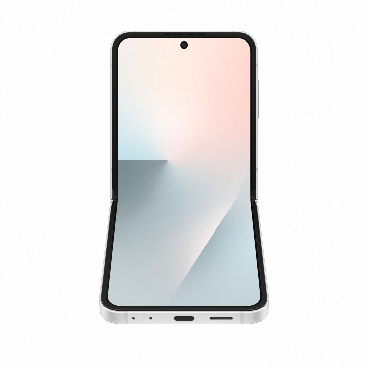 Samsung Galaxy Flip7 FE White 6.7" 128GB 5G Unlocked & SIM Free Smartphone
