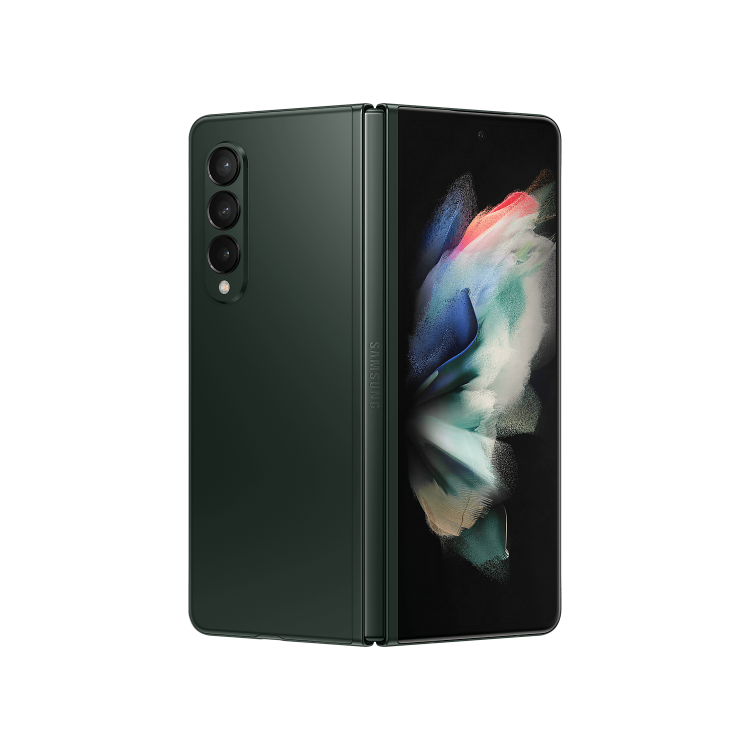 Refurbished Samsung Galaxy Z Fold3 5G Phantom Green 7.6" 256GB 5G Unlocked & SIM Free Smartphone