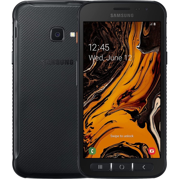 GRADE A3 - Samsung Galaxy XCover 4S Black 5" 32GB 4G Dual SIM Unlocked & SIM Free