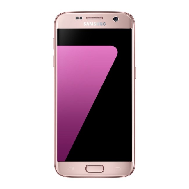 Samsung Galaxy S7 Flat Pink Gold 5.1" 32GB 4G Unlocked & SIM Free 