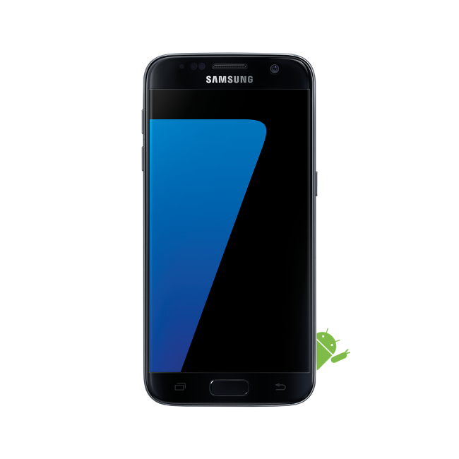 GRADE A1 - Samsung Galaxy S7 Flat Black Onyx 5.1" 32GB 4G Unlocked & Sim Free