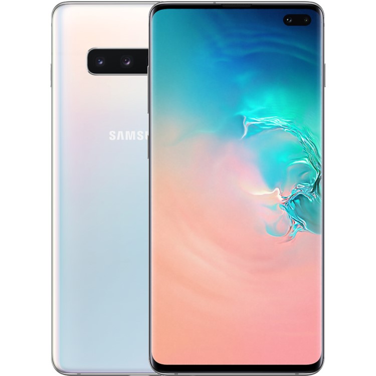 Samsung Galaxy S10 Plus Prism White 6.4" 128GB 4G Dual SIM Unlocked & SIM Free Smartphone