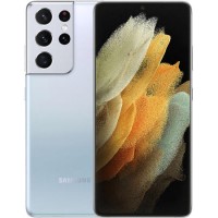 Refurbished Samsung S21 Ultra Phantom Silver 6.7" 128GB 5G Unlocked & SIM Free Smartphone