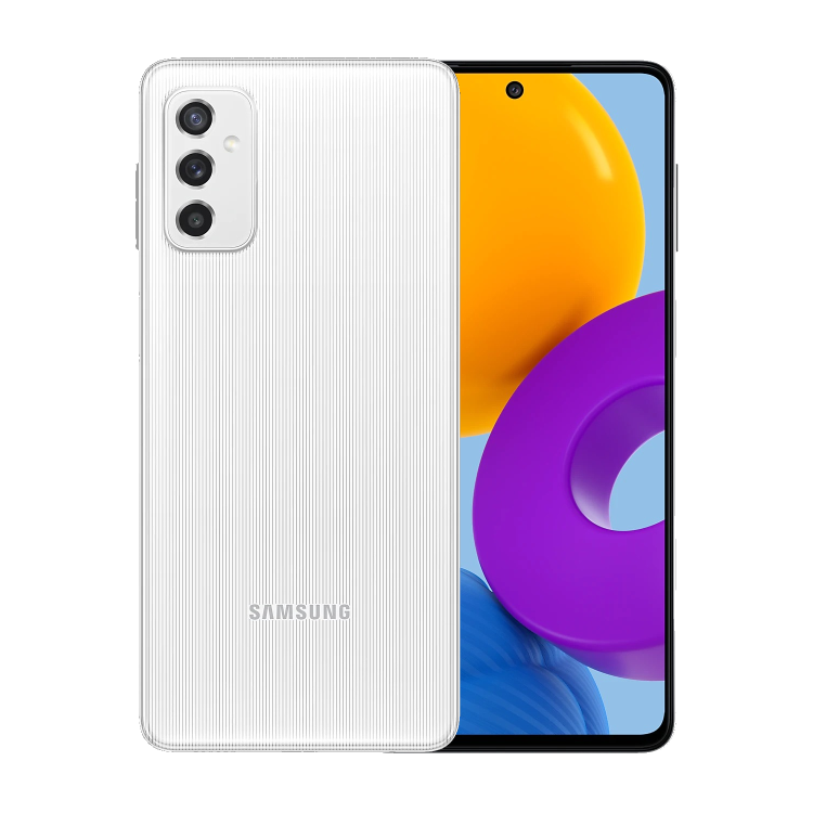 Samsung Galaxy M52 White 6.7" 128GB 5G Unlocked & SIM Free Smartphone