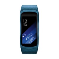 Samsung Gear Fit2 Sports GPS Activity Tracker With Heart Rate - Blue Large