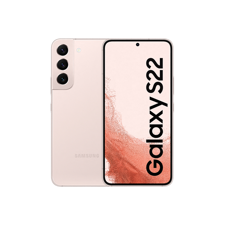 Refurbished Samsung Galaxy S22 128GB 5G SIM Free Smartphone - Pink Gold