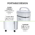 electriQ 20L Quiet Anti Bacterial Laundry Dehumidifier