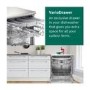 Refurbished Bosch Serie 2 SMS2HVI66G 13 Place Freestanding Dishwasher Silver