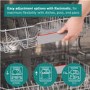 Bosch Series 6 Integrated Dishwasher - Smart Wi-Fi, B-Rated, Silver control panel