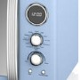 Swan SM22080BLN 25L 900W Retro Design Freestanding Digital Combination Microwave in Blue