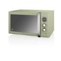 Swan SM22080GN Retro Digital 25L 900W Freestanding Microwave - Green