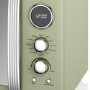 Swan SM22080GN Retro Digital 25L 900W Freestanding Microwave - Green