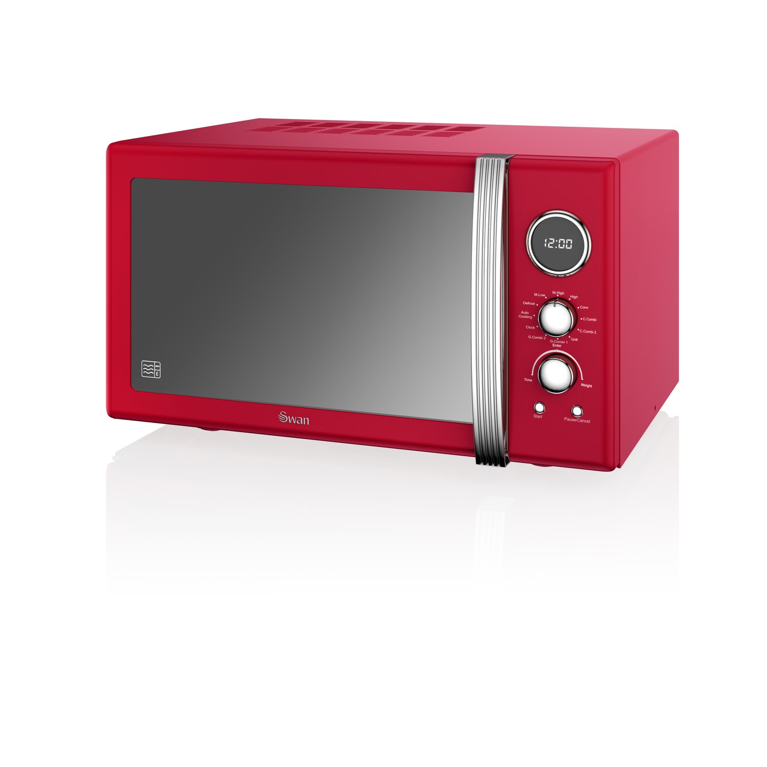 Swan retro 25l digital deals combi microwave with grill