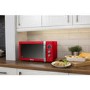 Swan Retro Digital SM22080RN 25L 900W Freestanding Microwave Oven - Red