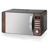 GRADE A3 - Swan SM22090COPN 20L 800W Freestanding Microwave - Copper
