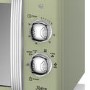 GRADE A2 - Swan Retro SM22130GN 20L 800W Freestanding Microwave - Green