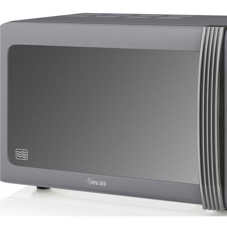 Swan SM22130GRN Retro 20L Microwave - Grey