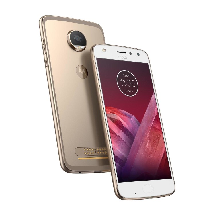 GRADE A1 - Motorola Moto Z2 Play  Fine Gold 5.5" 64GB 4G Unlocked & SIM Free